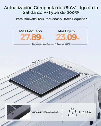 Vista 6 de ZOUPW 360 Watt N-Type 16BB Bifacial Anti-Shading Solar Panels