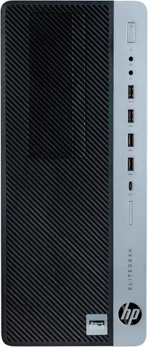 Vista 2 de HP EliteDesk 800G4 Tower - Computadora de escritorio Hexa Core Intel i7 (3.4), 16 GB DDR4 de RAM, estado sólido SSD de 500 GB, Windows 11