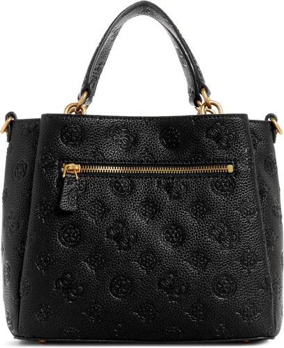 Vista 4 de GUESS Izzy Peony - Bolso pequeño para novia, Negro (black Logo)