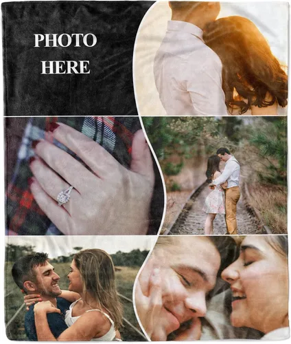 Vista 15 de Manta personalizada para esposa de esposo a esposa para pareja, regalo de aniversario para mujeres, regalo para aniversario de boda