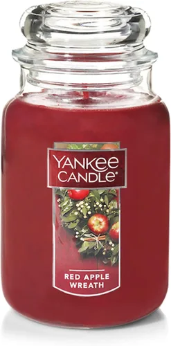 Vista 15 de Yankee Candle - Vela perfumada Sparkling Cinnamon, clásica de una sola mecha en tarro grande de 22 onzas, más de 110 horas de tiempo de combustión