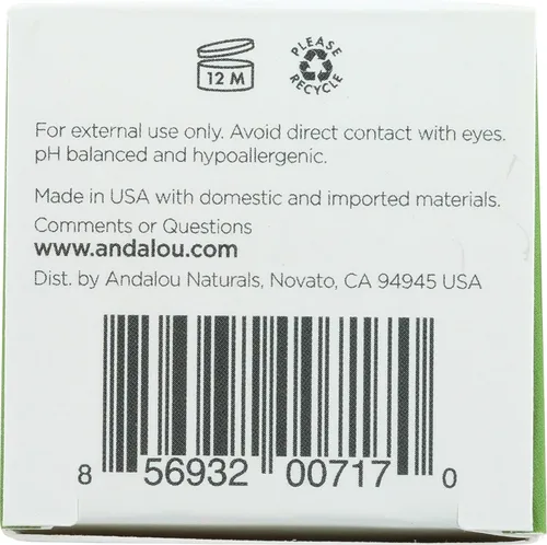 Vista 8 de Andalou Naturals, CannaCell Prensado
