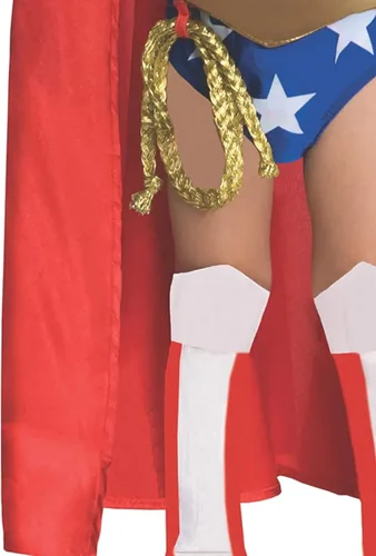 Vista 3 de Disfraz de Mujer Maravilla, Colleción Super Heroes DC, Rubies , L, Un solo