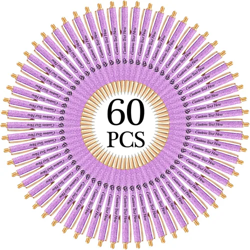 Vista 59 de Aolun 10 bolígrafos personalizados con nombre, bolígrafo retráctil con mensaje de texto para mujeres, enfermeras, escritura, cumpleaños, graduación