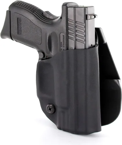 Vista 20 de R&R Holsters (Negro) Funda para cinturón exterior Funda de pala OWB se ajusta