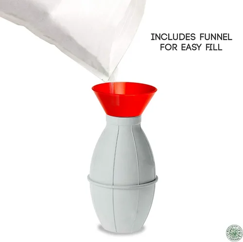 Vista 4 de Dispensador aplicador de polvo de tierra de diatomeas con tubo de plástico largo para suministros agrícolas de jardinería orgánica