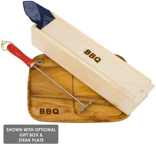 Vista 4 de Hierro de marca Circle B para filetes, bollos, madera y cuero BBQ Fans (solo hierro de marca)