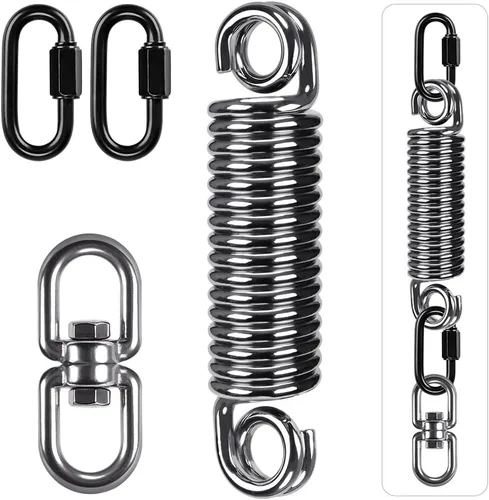 Vista 10 de SELEWARE Percha para saco de boxeo, soporte de suspensión de bolsa pesada para boxeo Muay Thai Hardware de entrenamiento de boxeo