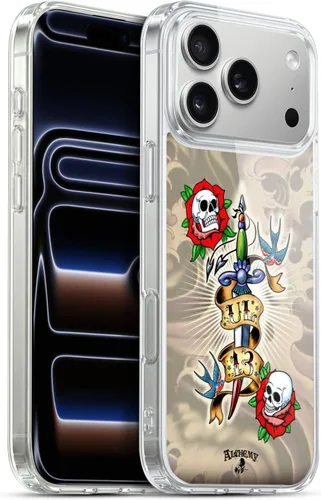 Vista 117 de Head Case Designs Funda de gel con licencia oficial de Alchemy Gothic 13 Dagger Illustration [protección de grado militar] compatible con Apple
