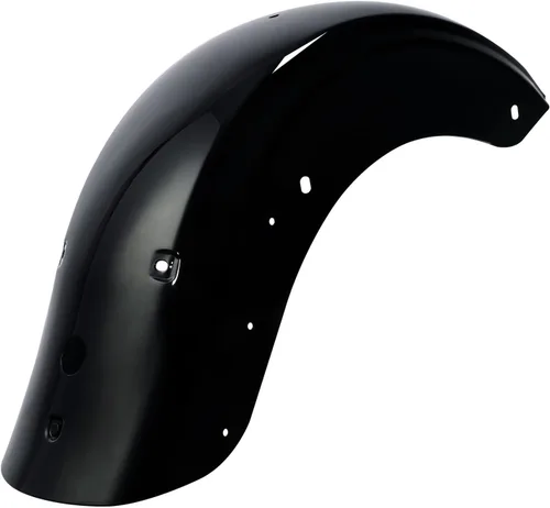 Vista 8 de Guardabarros trasero de mezclilla negro para Harley Touring Road Glide FLTRK FLHTK FLHT 2009-2023