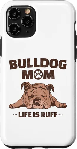 Vista 29 de Funny English Bulldog Gift - English Bulldog Mom Case for iPhone 17