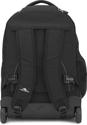 Vista 2 de High Sierra Freewheel Mochila con ruedas para laptop, Negro, Tamaño único
