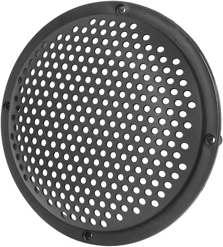 Vista 4 de X AUTOHAUX 4 '' Cubierta de altavoz de audio de plástico Mesh Subwoofer