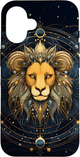 Vista 32 de Leo Zodiac Sign Lion Horoscope Constellation Case for iPhone 17