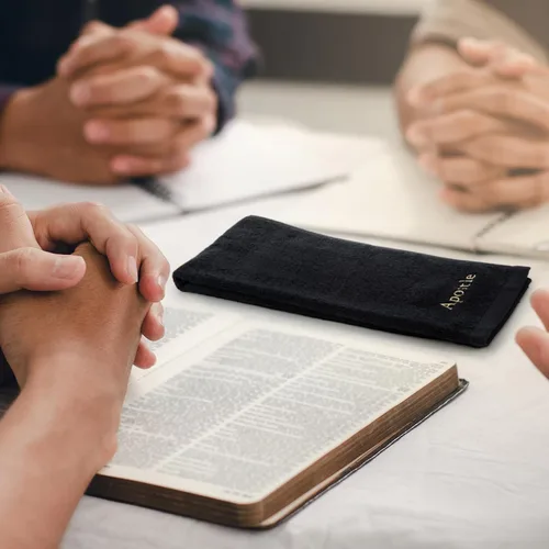 Vista 6 de Buryeah 2 Piezas Toallas de Mano Pastor Toallas de Mano Bordadas Cristianas Regalos de Apreciación para el Clero de la Iglesia Cristiana para el Día