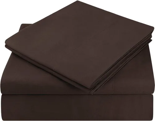 Vista 16 de Juego de sábanas de 6 piezas – Juego de sábanas de algodón Supima real de 500 hilos de 6 piezas para bolsillo profundo de hasta 15-18 pulgadas