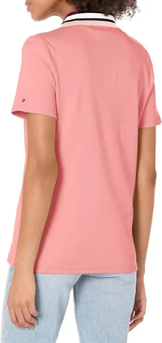 Vista 2 de Tommy Hilfiger Womens Button Polo Level-up from Basic T-Shirts