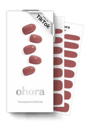 Vista 20 de ohora Tiras de uñas de gel semicuradas (N Addict) – Funciona con cualquier lámpara, calidad de salón, larga duración, fácil de aplicar y quitar