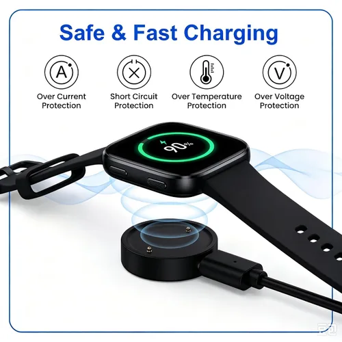 Vista 3 de Adaptador de cargador compatible con Amazfit-Active-2/Bip-6