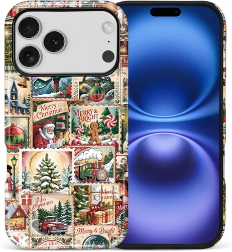 Vista 124 de Funda para iPhone 13 iPhone 14, a prueba de golpes, funda protectora híbrida de 2 capas, doble protección contra caídas, antiarañazos, diseño