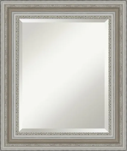 Vista 12 de Amanti Art Espejo de pared, espejo de marco negro para decoración de pared o para usar como espejo de baño para sobre el fregadero