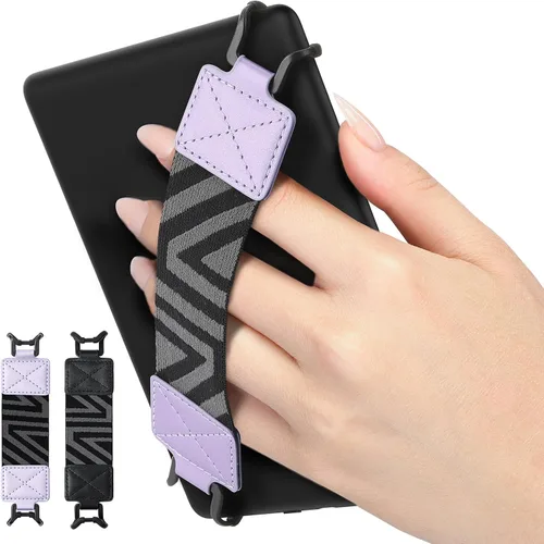 Vista 10 de Moko Correa de mano Kindle para Kindle eReaders Fire de 6 a 8 pulgadas, Kindle/Kobo/Voyaga/Lenovo/Sony Kindle E-Book Tablet, alta elasticidad