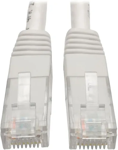 Vista 14 de Tripp Lite Cable de conexión moldeado Gigabit Cat6 Cat5e RJ45 M/M 550MHz Gris