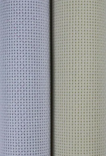 Vista 40 de KCS 2 cajas de tela de costura de algodón para punto de cruz de 15 x 18 pulgadas (blanco antiguo, 11 unidades)