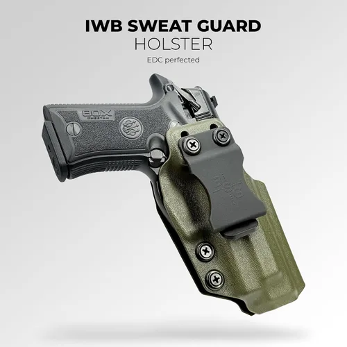 Vista 6 de IWB - Funda protectora de sudor para Beretta APX A1 tamaño completo