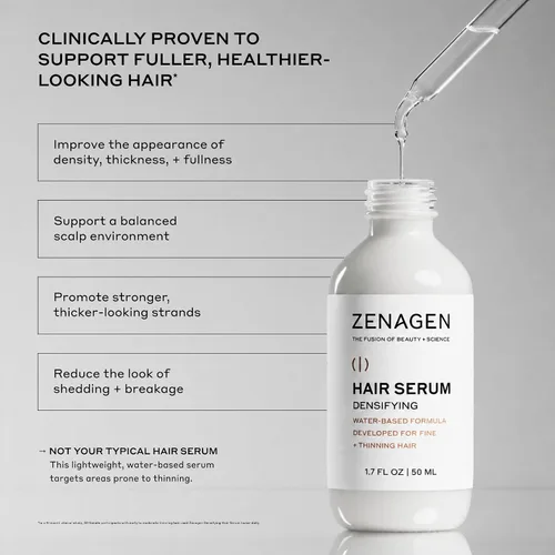 Vista 2 de Zenagen Suero engrosante para el cabello