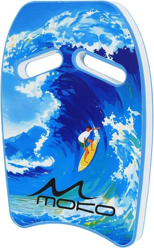 Vista 12 de MoKo Tabla de natación de dibujos animados, tabla de ejercicios de piscina, equipo de ejercicio para promover la posición de natación natural