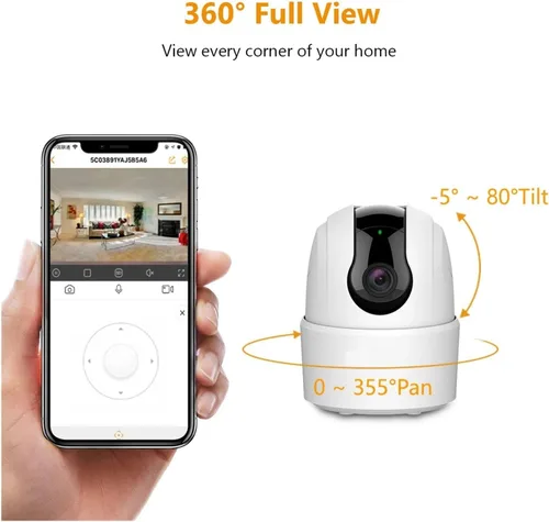 Vista 3 de 2/4/6PCS 2C 3MP Home WiFi Enchufe UE