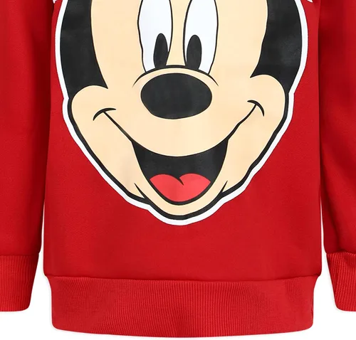 Vista 5 de Disney Mickey Mouse Conjunto de sudadera y pantalones para niños pequeños y niños de preescolar
