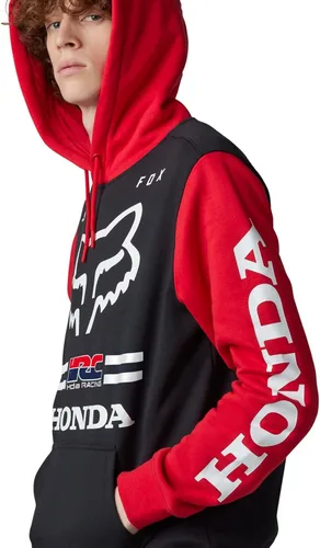 Vista 4 de Fox Racing Sudadera con capucha estándar Fox X Honda para hombre
