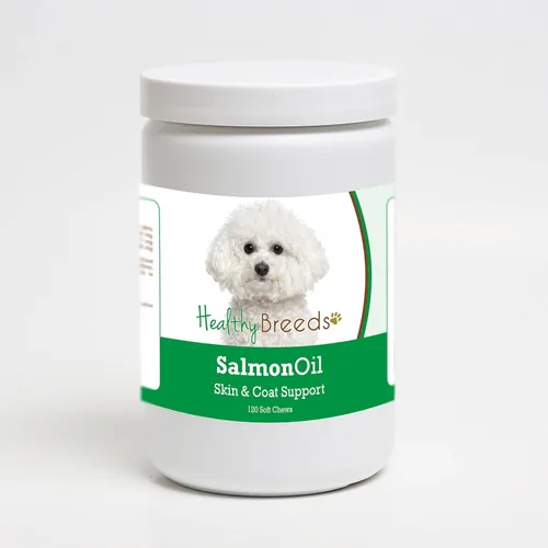 Vista 216 de Healthy Breeds Affenpinscher - Masticables suaves de aceite de salmón, 90