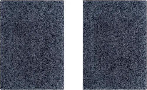 Vista 52 de Better Trends Micro Collection - Tapetes de baño, alfombra suave, alfombra de felpa absorbente, alfombra de baño 100% poliéster para suelo de baño