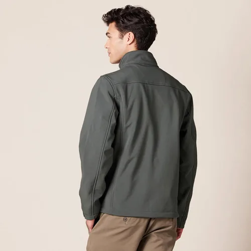 Vista 3 de Tienda Essentials Chaqueta Softshell resistente al agua para hombre grande y alto