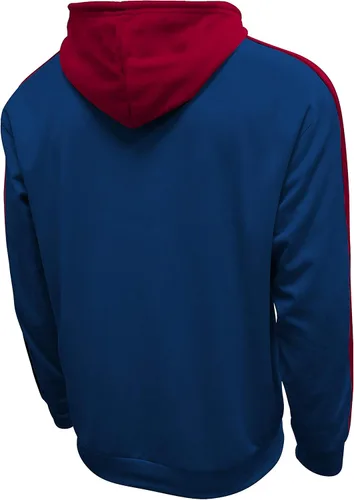 Vista 2 de Icon Sports Sudadera con capucha del FC Barcelona – Sudadera casual oficial para hombre Barca World Soccer Football Club Active Training Top