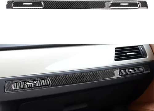 Vista 10 de x xotic tech 1 pieza de fibra de carbono auténtica para interior de coche, cubierta de copiloto, compatible con BMW Serie 3 E90 E92 E91 E93 2005-2012