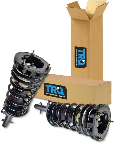 Vista 118 de TRQ - Conjunto de puntal delantero y resorte helicoidal (lados del conductor y del pasajero), para auto