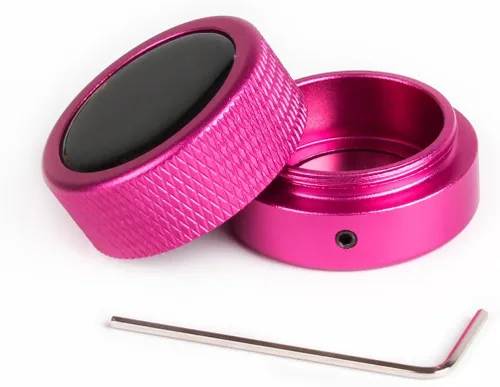 Vista 15 de TAOM - Soporte para tiza de billar, herramienta práctica redonda, accesorios de billar, mini estuche magnético para punta de tiza, contenedor
