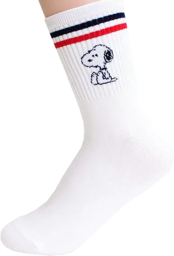 Vista 7 de EVEI The Peanuts Snoopy Cartoon Movie Series - Calcetines para mujer