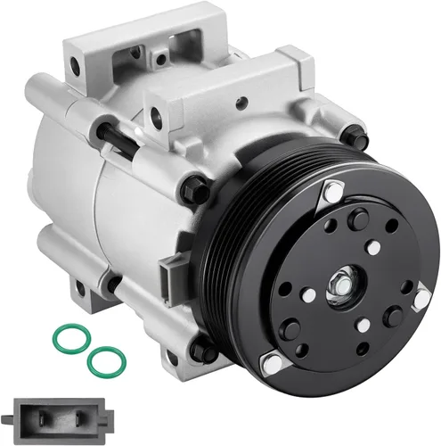 Vista 35 de BDFHYK Compresor de aire acondicionado con embrague compatible con Ford F-250 F-350 Super Duty 6.2L 2017-2019, F-450 F-550 Super Duty 6.8L