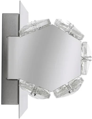Vista 5 de Keighley - Barra de luz LED de cristal cromado de 18 pulgadas