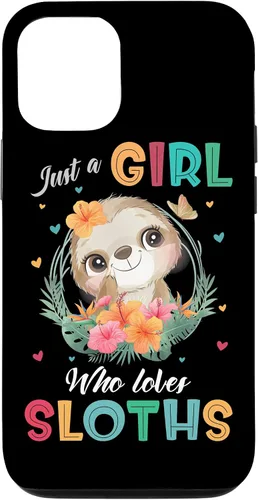 Vista 28 de Just a Girl Who Loves Sloths Case for iPhone 17