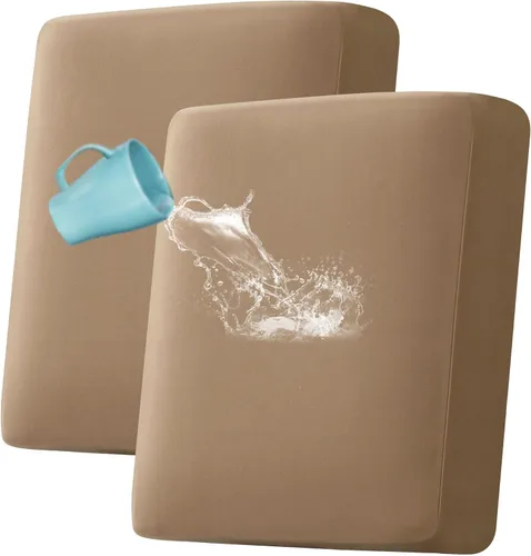 Vista 28 de H.VERSAILTEX Fundas elásticas para sillones, fundas de cojín de sofá, fundas elásticas 100% impermeables, con tela gruesa de doble forro polar