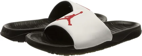 Vista 8 de Mens Jordan Break Slide BlackUniversity Red-White AR6374 016