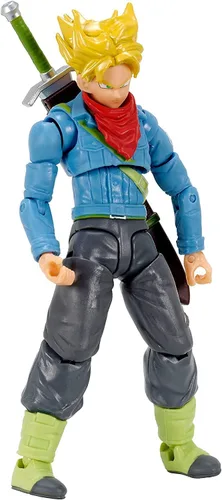 Vista 5 de Bandai America - Figura de acción Dragon Ball Evolve 5 Super Saiyan Trunks