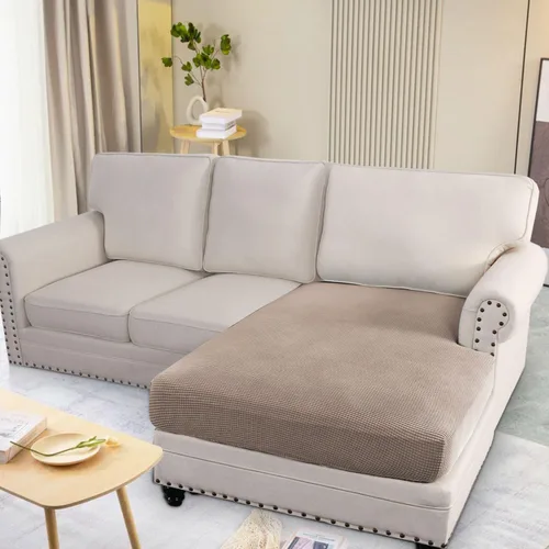 Vista 451 de H.VERSAILTEX Fundas de Cojín de Asiento Individuales Super Elásticas Fundas de Sofá Fundas de Cojín de Sofá Fundas Deslizables Juegos Tela de Sarga