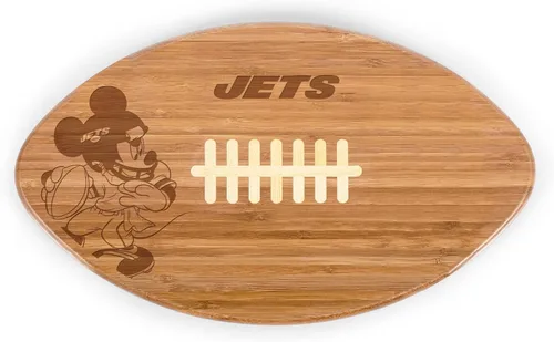 Vista 20 de PICNIC TIME NFL NFL Mickey Touchdown - Tabla de cortar y bandeja para servir de fútbol americano